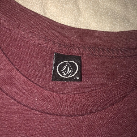 Maroon Volcom Tee - Picture 2 of 3